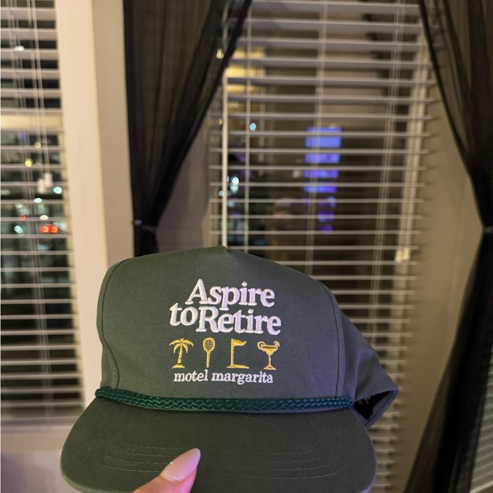 Green Aspire to Retire Cap
